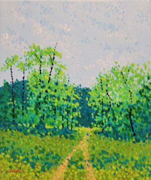 Walking Towards the Trees